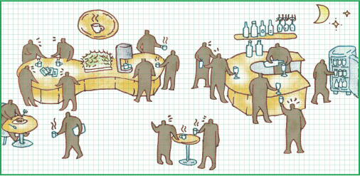 ふらっとカフェ＆バー