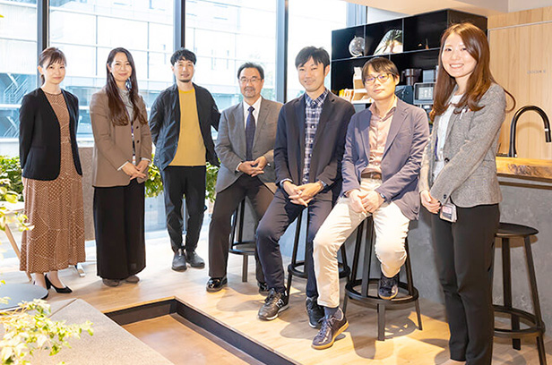 オフィス・働き方の研究に関する外部アドバイザーとして石川善樹氏、永山晋氏、比嘉邦彦氏、横石崇氏が就任