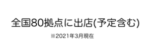 拡大を続ける拠点ネットワーク